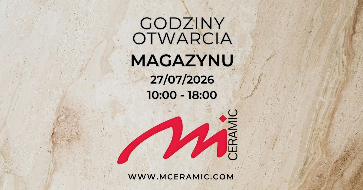 GODZINY OTWARCIA MAGAZYNU
