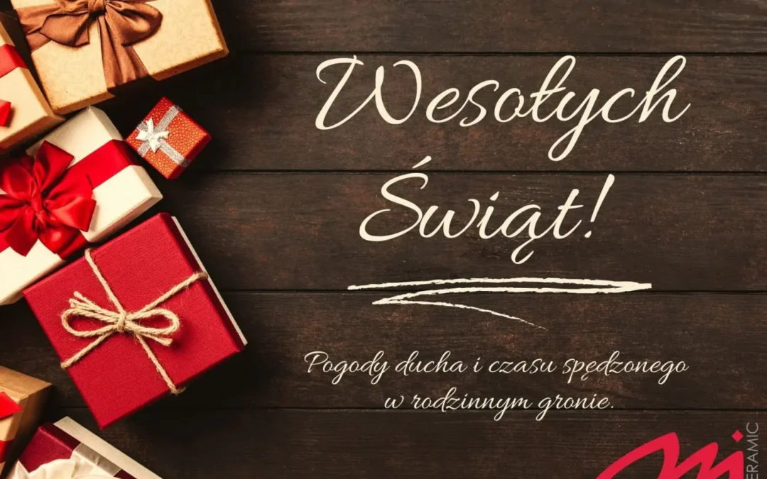 WESOŁYCH ŚWIĄT!