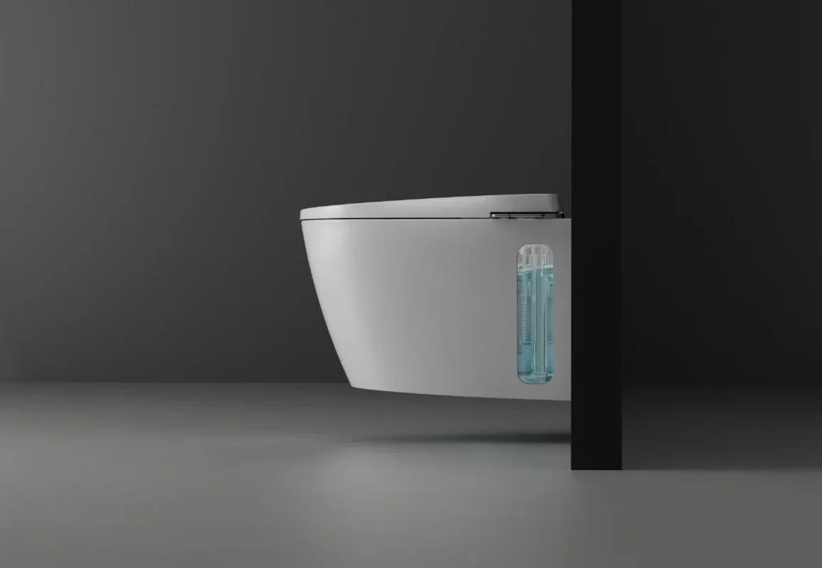Roca Avant – toilet bowl with integrated tank and design awards