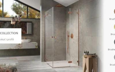 Nowe szczotkowane wykończenia w Radaway! Brushed Collection