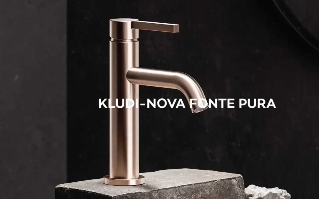 KLUDI NOVA FONTE PURA w nowych zachwycających kolorach